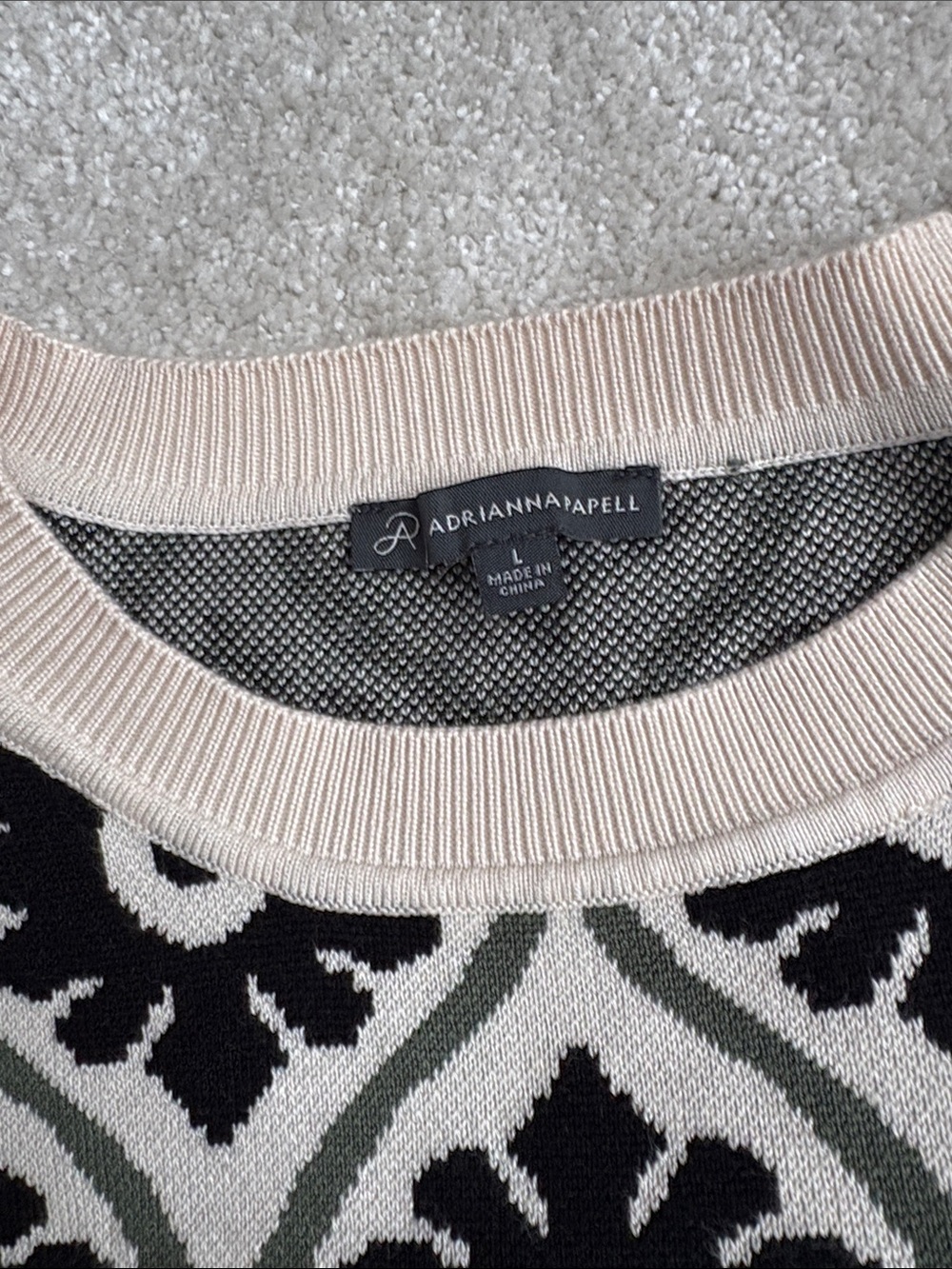 Printed Sweater - Picture 2 of 3